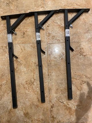 Soportes de pared plegables (3 unidades)