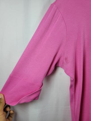 Camiseta rosa mujer talla L Lauren Ralph Lauren