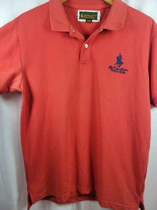 Polo Club Camiseta Manga Corta Roja Talla L