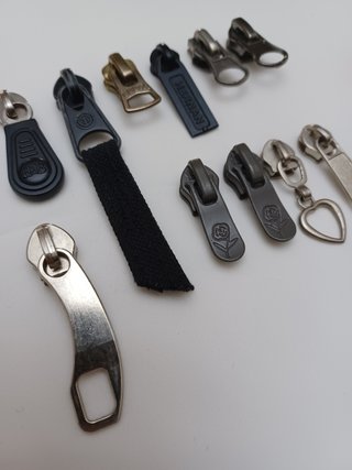 Cursori zip assortiti