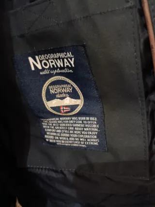 Abrigo chica Norway negro