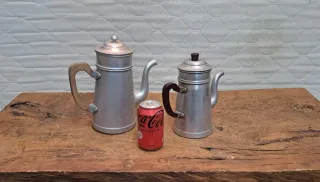 Set di 2 caffettiere vintage