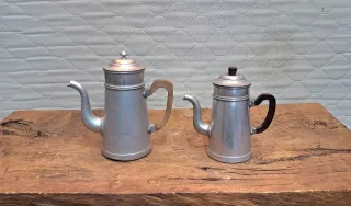 Set di 2 caffettiere vintage