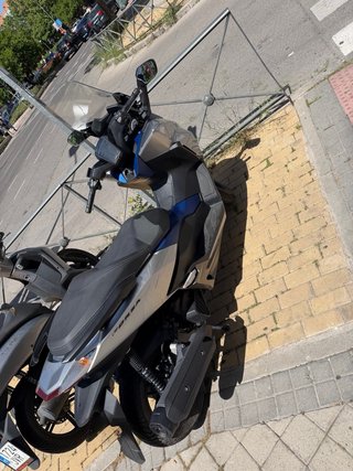 Honda Zero 125 2017 Plata/Azul 12.000 km