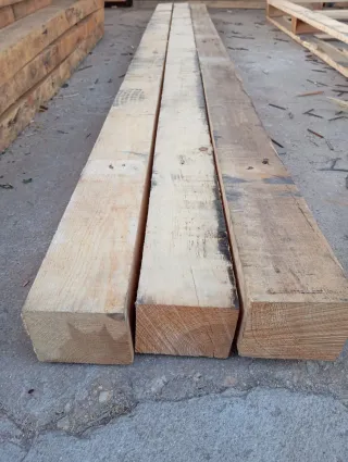 Vigas, postes,palos, puntales, listones de madera