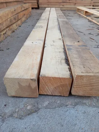 Vigas, postes,palos, puntales, listones de madera
