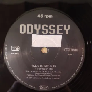 Vinilo Odyssey Talk To Me