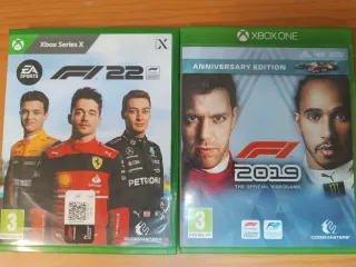 2 Jogos Xbox F1 22  + F1 2019