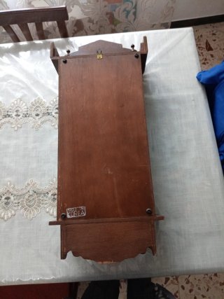 Orologio da parete in legno