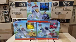Paw Patrol Chase, Rubble, Marshall Torre Playset