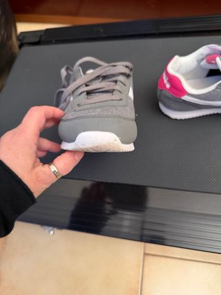 Scarpe da ginnastica Diadora donna grigie e rosa