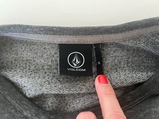 Sudadera gris Volcom