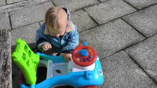 Correpasillos infantil azul y verde