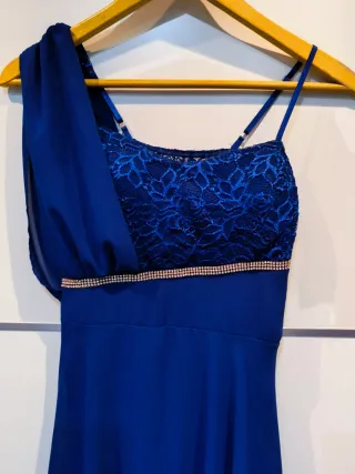 Vestido azul fiesta/boda talla 38