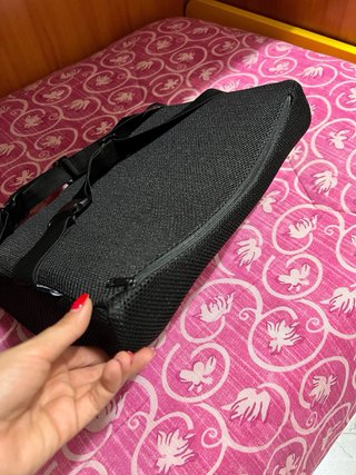 Cuscino supporto lombare nero