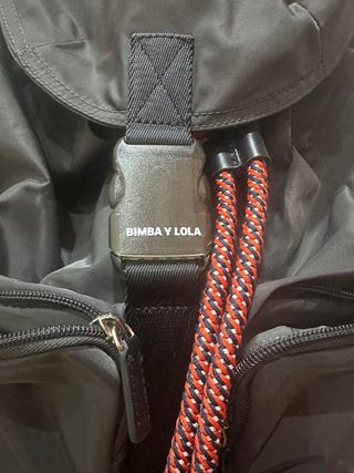 Mochila grande Bimba y Lola gris