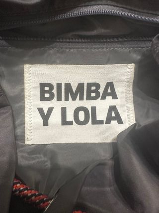 Mochila grande Bimba y Lola gris