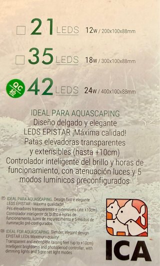 Pantalla LED acuario Plus Plant Light RGB