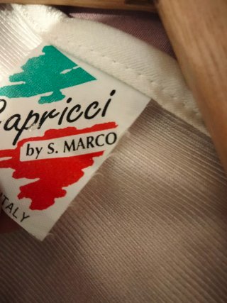 Camicia da notte bianca in raso