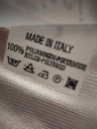 Camicia da notte bianca in raso