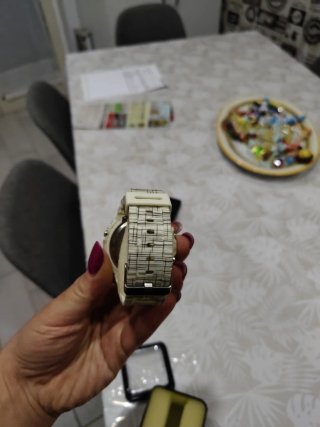 Orologio SMAEL Beige/Nero