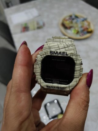Orologio SMAEL Beige/Nero