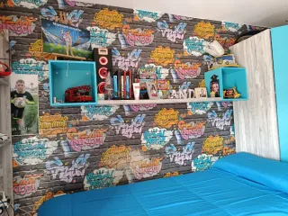 Armario y estanterías,regalo cama nido