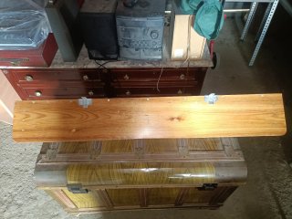Perchero de madera rústico