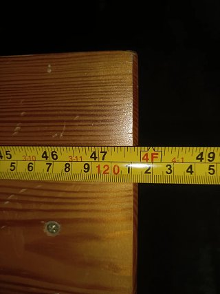 Perchero de madera rústico