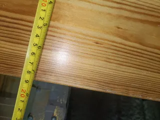 Perchero de madera rústico