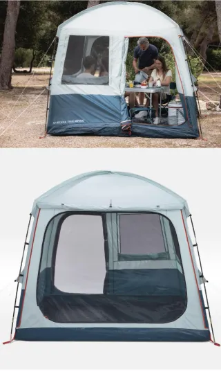 Carpa Quechua Arpenaz Azul/Blanca