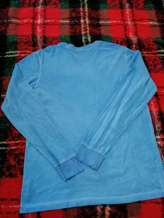 Maglia Nike manica lunga blu e multicolore