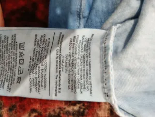 Maglia Nike manica lunga blu e multicolore