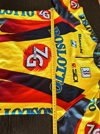Maillot Ciclismo Roslotto ZG Mobili 1997 Talla M