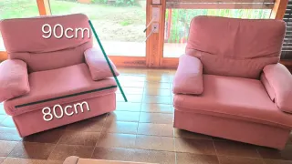 Sillón de tela