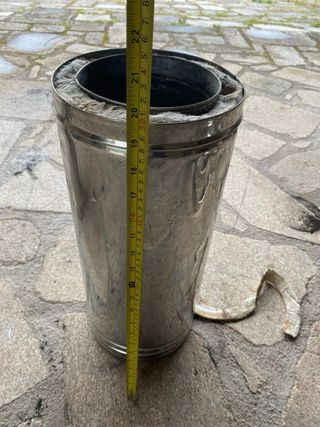Chimenea Acero Inox Doble Pared DINAK 150/210