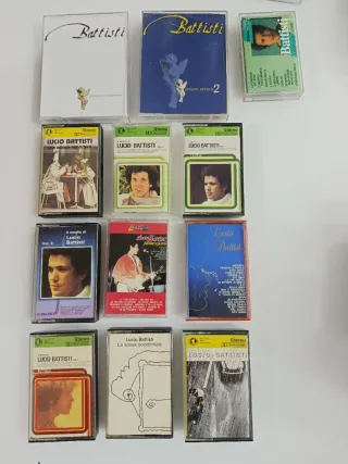 14 Lucio Battisti Cintas Cassettes ELIGE