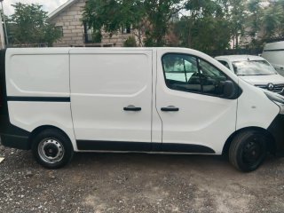 FIAT Talento 40.000 kilometros pegatina C.