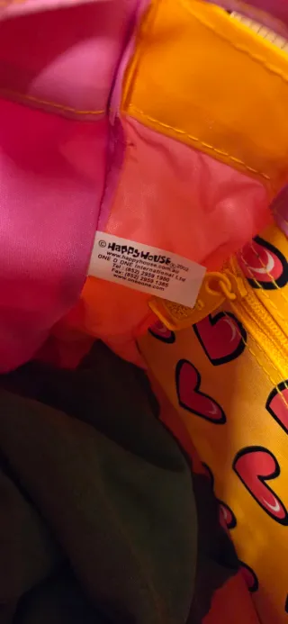 Bolso Happy House Cerdito Corazones