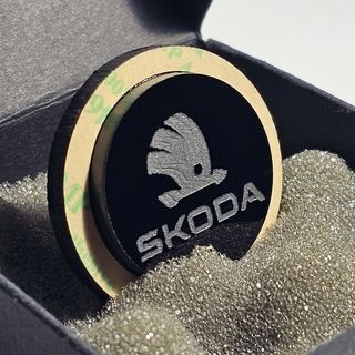 SKODA SKODA LOGO LETRAS - Tapon anulalimpia
