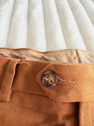 Pantalón Emidio Tucci Talla 50 Naranja