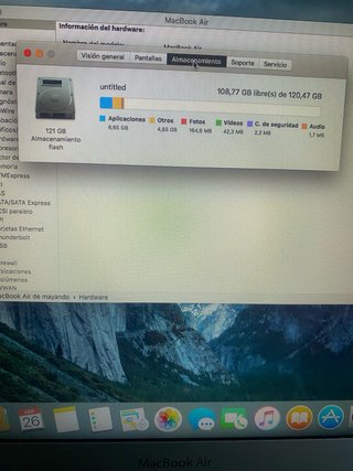MacBook Air i5 13 OS X El Capitan