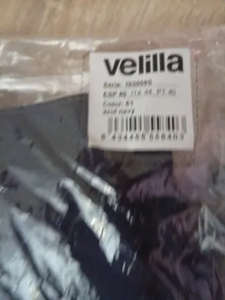 2 Bermudas Velilla Azules Talla 40