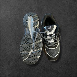 Asics Gel NYC Scarpe Uomo Nero Argento