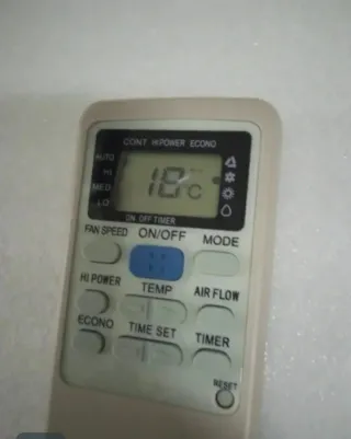 Mando Mitsubishi Aire Acondicionado