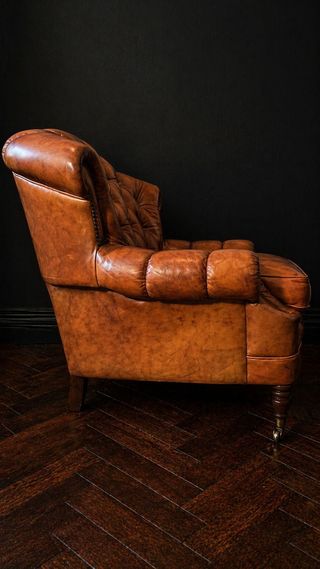 Pareja Butacas Chesterfield Piel