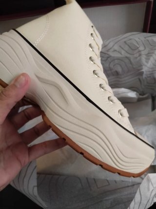 Bosanova Zapatillas Beige Plataforma Talla 36