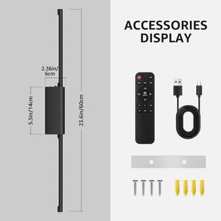 Lámparas pared LED modernas negras SIN ESTRENAR