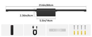 Lámparas pared LED modernas negras SIN ESTRENAR