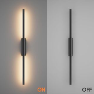 Lámparas pared LED modernas negras SIN ESTRENAR
